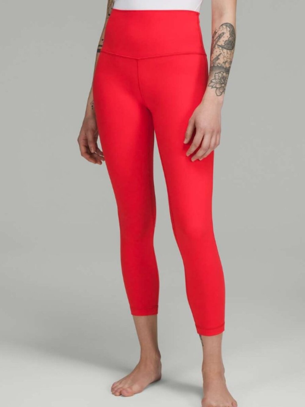 Lululemon align HR 25" love red
